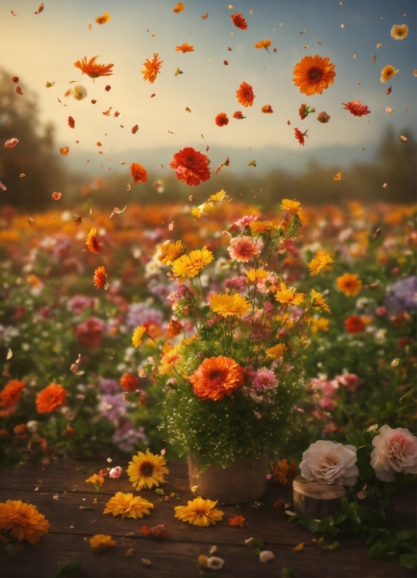 Flower, Plant, Daytime, Sky, Ecoregion, Light