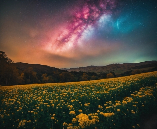 Flower, Sky, Cloud, Plant, Atmosphere, Ecoregion