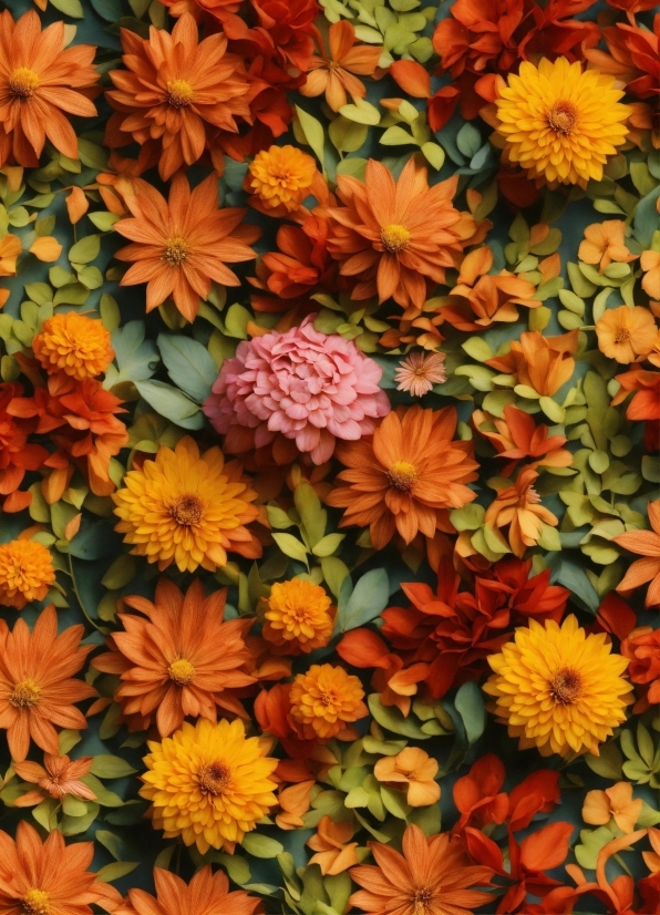 Free 4k Videos, Flower, Plant, Petal, Leaf, Orange