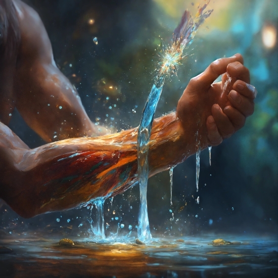 Free Animated Power Point Backgrounds, Water, Hand, Liquid, Human Body, Fluid