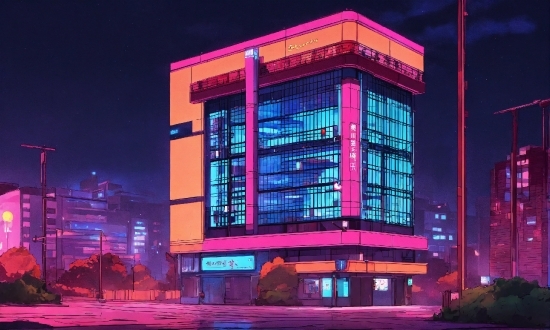 Free Online Ai Image Generator From Text, Building, Purple, Plant, Sky, Facade