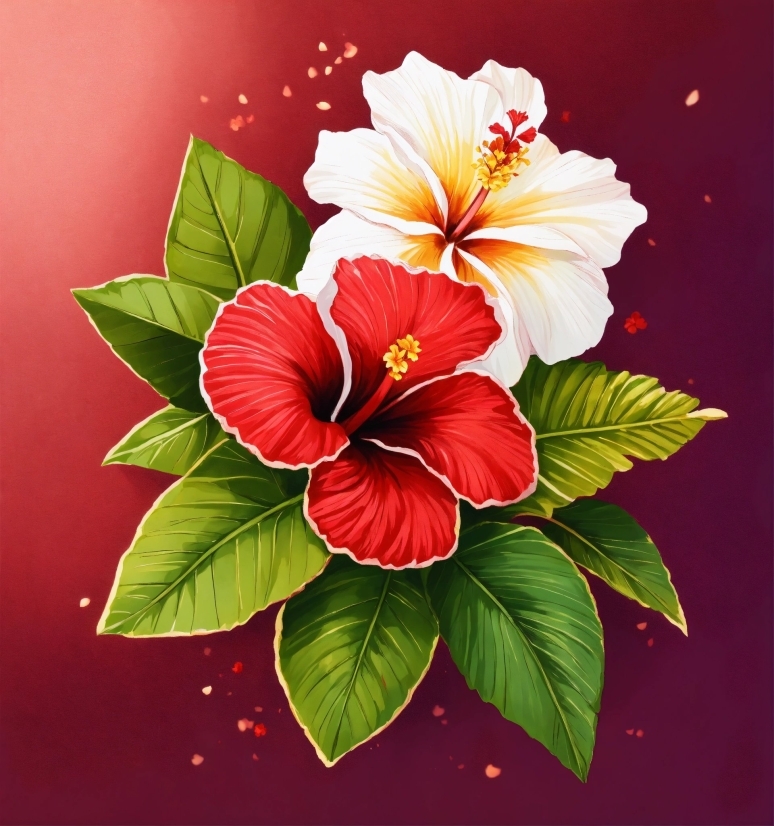 Free Video Effects Download, Flower, Plant, Petal, Botany, Painting