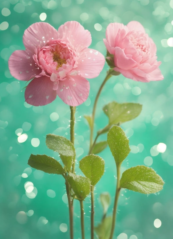 Free Vj Footage, Flower, Plant, Petal, Branch, Pink