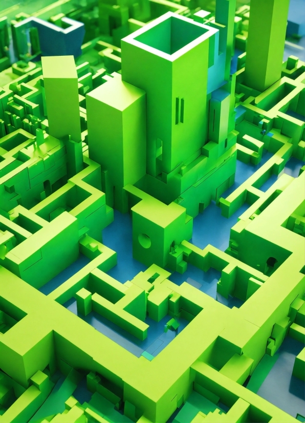 Green, Light, Rectangle, Blue, Urban Design, Architecture