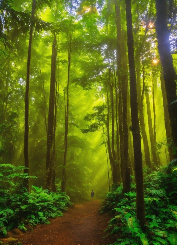 Image To Anime Ai, Plant, Ecoregion, Green, Natural Landscape, Wood