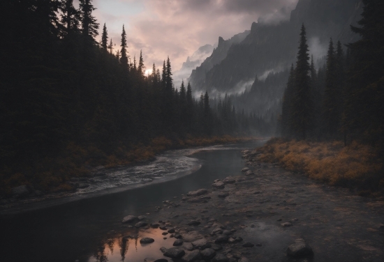 Nature Video Clip Free Download, Cloud, Water, Sky, Plant, Mountain