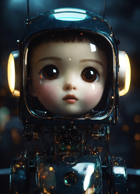 Neural Expert System In Artificial Intelligence, Hair, Eye, Toy, Doll, Space