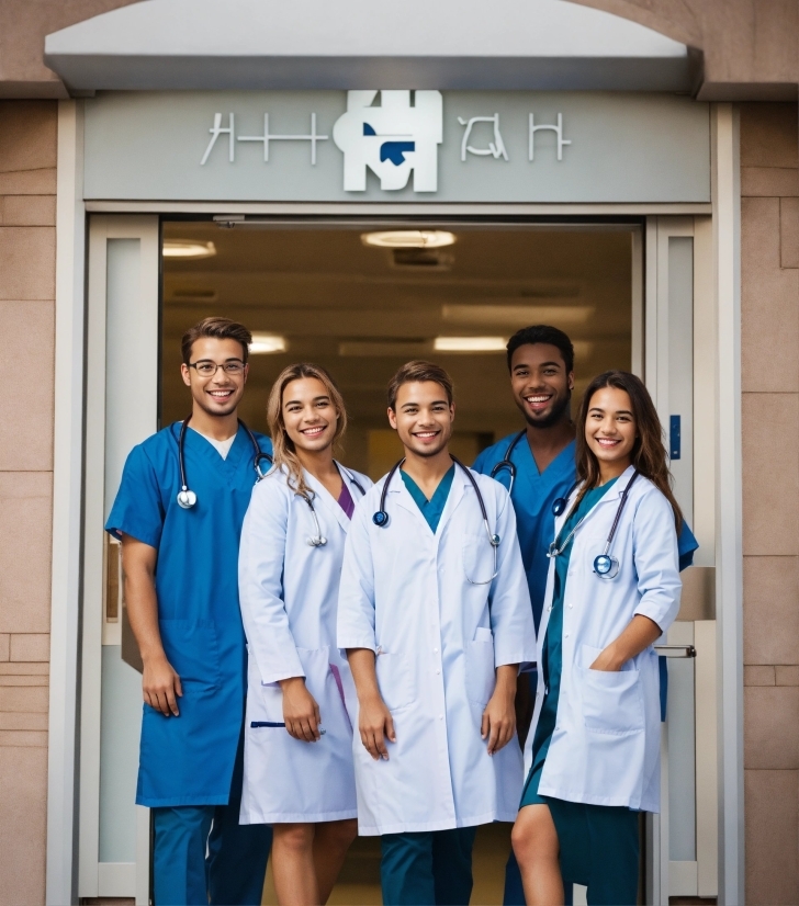 Openai Dall E Mini, Smile, Health Care Provider, Health Care, White Coat, Sleeve