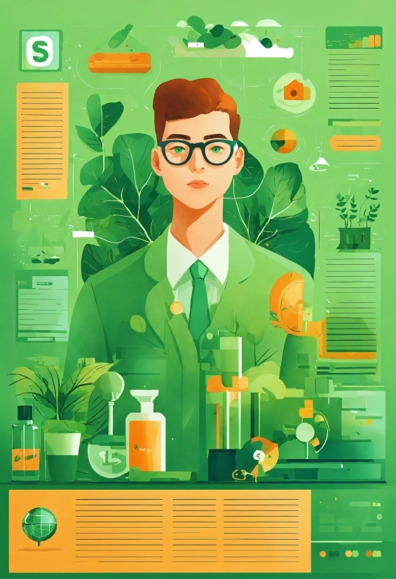 Pictory Ai App, Green, Organism, Plant, Illustration, Art