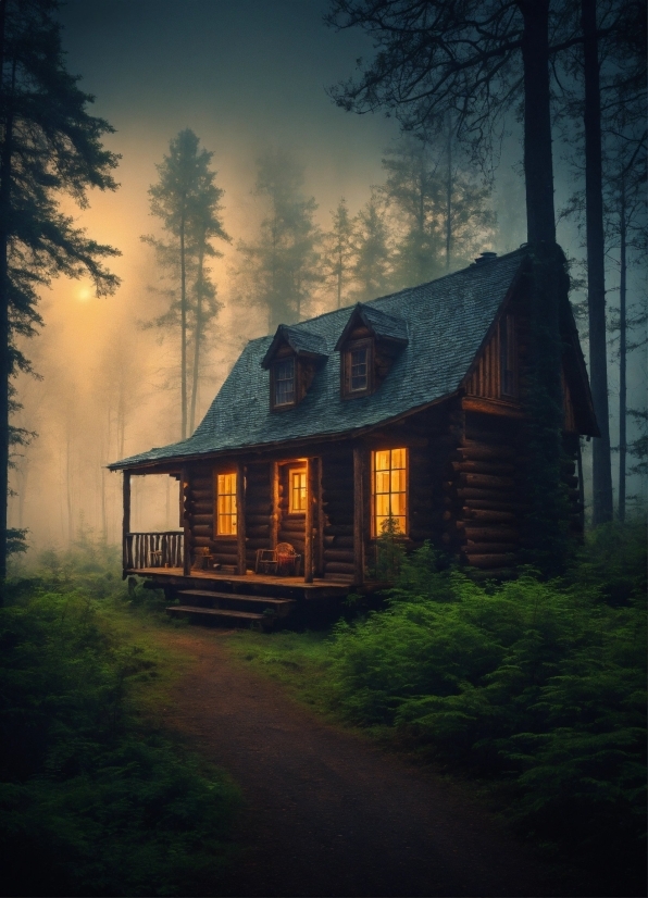 Plant, Atmosphere, Sky, Building, Window, Natural Landscape