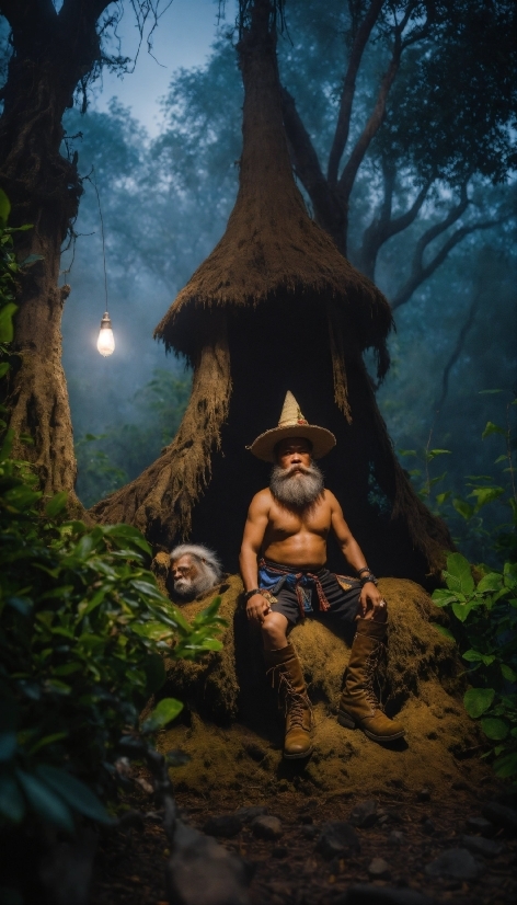 Plant, Ecoregion, People In Nature, Tree, Wood, Hat