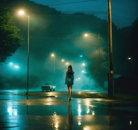 Rainy Background Hamza Vfx Download, Water, Atmosphere, Street Light, Sky, Cloud