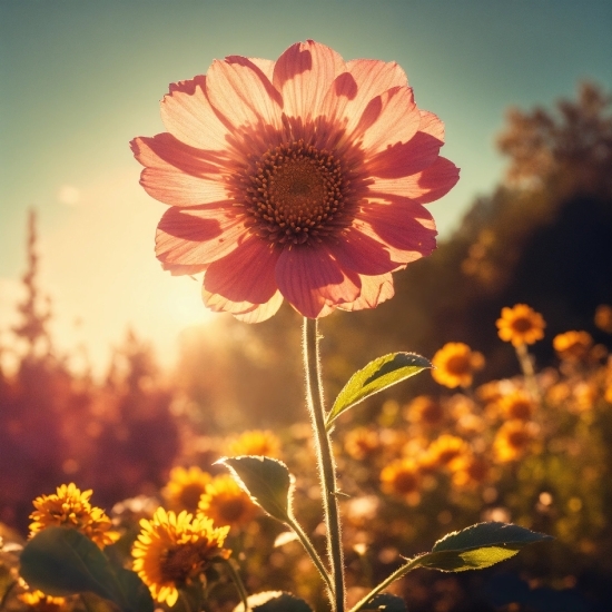 Restaurant Stock Video, Flower, Plant, Sky, Botany, Petal