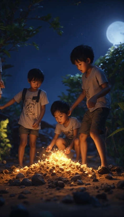 Shorts, World, Light, People In Nature, Sky, Human