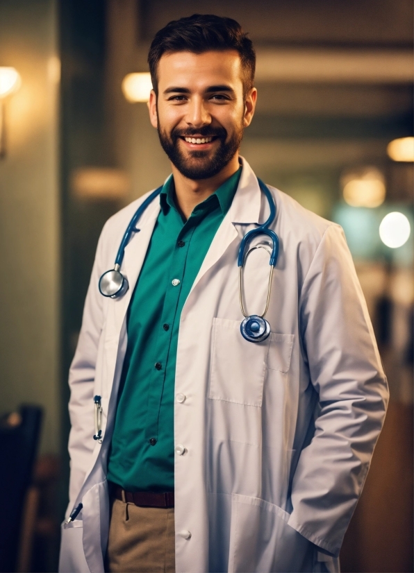 Smile, Flash Photography, Sleeve, Beard, Dress Shirt, Collar