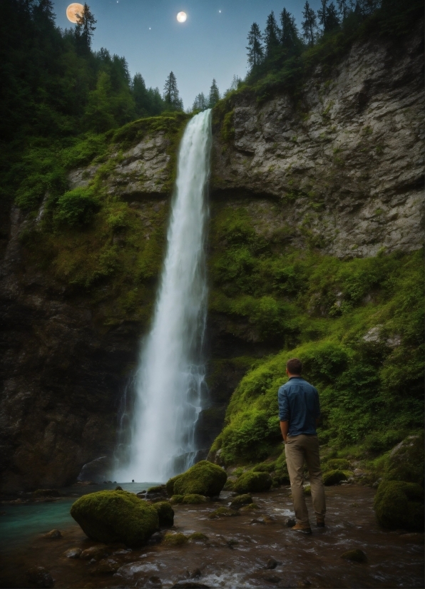 Sound Wave Stock Video, Water, Mountain, Water Resources, Sky, Plant