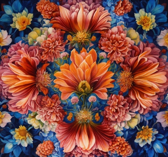 Stock Video Footage For Sale, Flower, Petal, Orange, Textile, Art