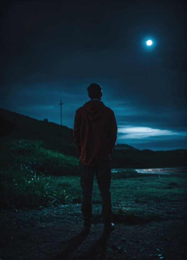 T3 Media Stock Footage, Sky, Atmosphere, Cloud, Moon, Flash Photography