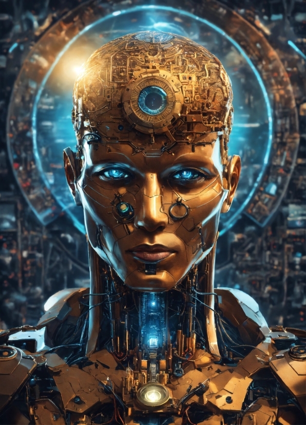 The Most Advanced Artificial Intelligence, Art, Fictional Character, Metal, Event, Symmetry