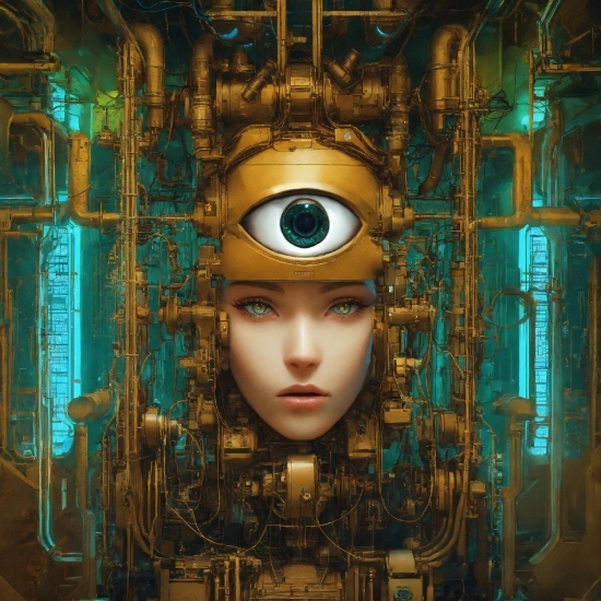 Typical Expert System In Artificial Intelligence, Eye, Human, Eyelash, Art, Space