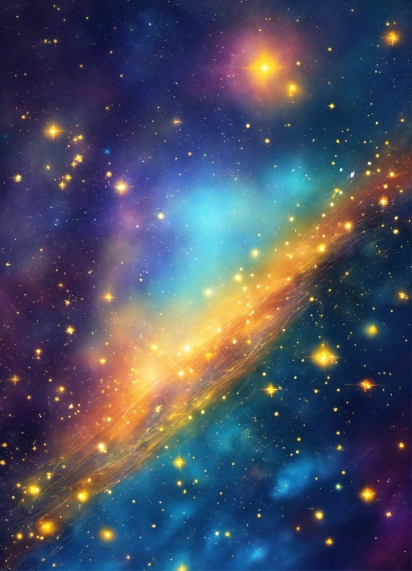 Upscale Image Free Ai, Atmosphere, Sky, Astronomical Object, Star, Art