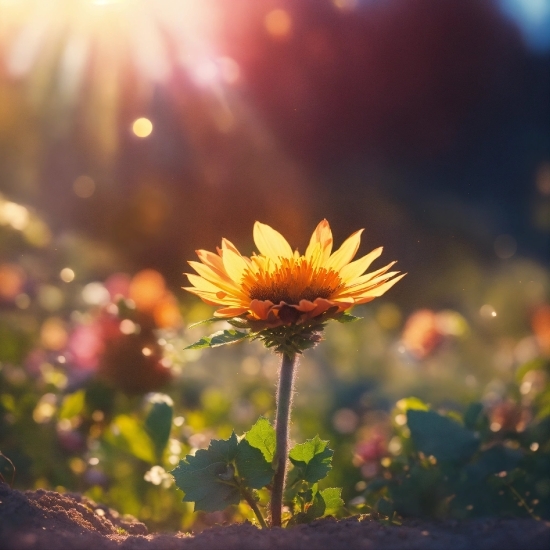 Vfx Stock Footage, Flower, Plant, Nature, Sky, Sunlight