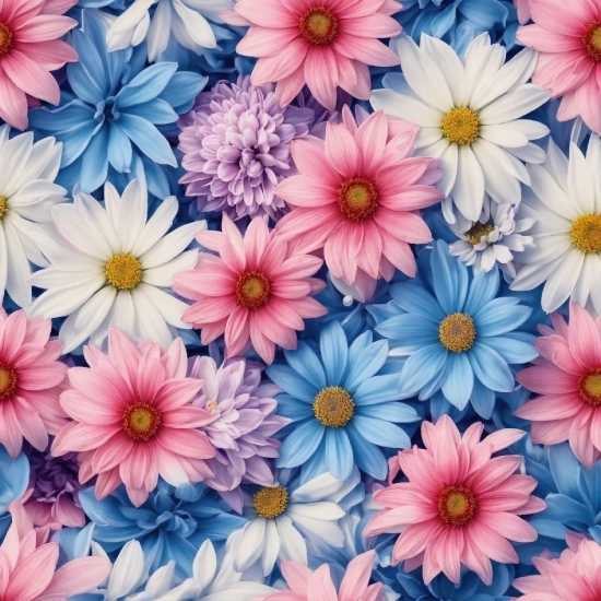 Video Cutter, Flower, White, Blue, Petal, Pink