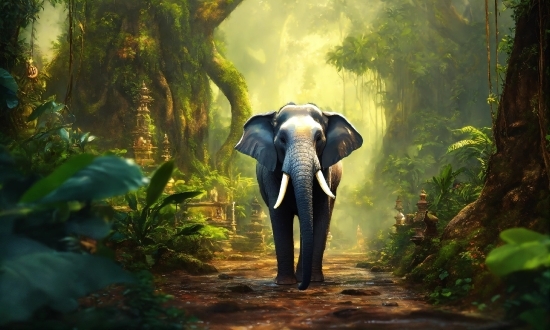 Video Free Download Websites, Elephant, Plant, Plant Community, Ecoregion, People In Nature