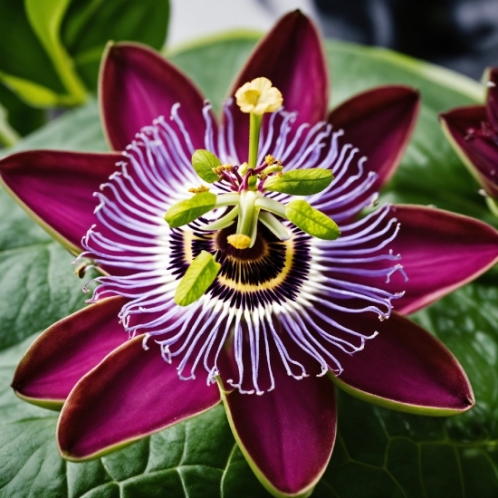 Video Templates Free Download, Flower, Plant, Purple Passionflower, Botany, Petal