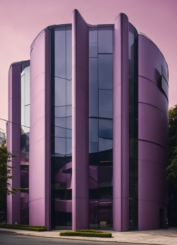 Vsco Free Video Editor, Building, Purple, Sky, Tower Block, Plant