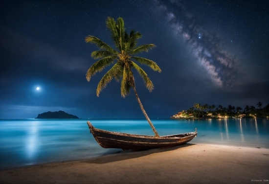 Water, Sky, Cloud, Boat, Light, Azure