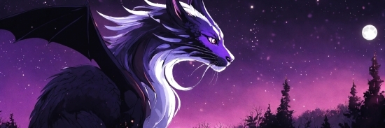 Youtube Com Browser Download, Mythical Creature, Purple, Felidae, Cartoon, Whiskers