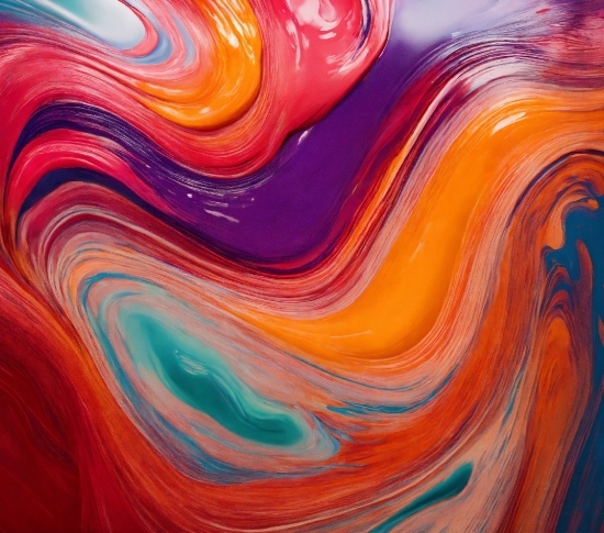 Adobe Videos, Colorfulness, Paint, Orange, Fluid, Liquid