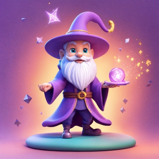 Ai Video Creator, Cartoon, Light, Purple, Lighting, Hat