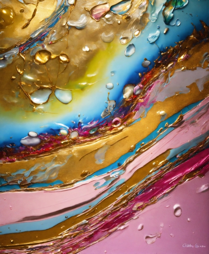 Apple Movie Editor, Water, Liquid, Fluid, Art, Pattern