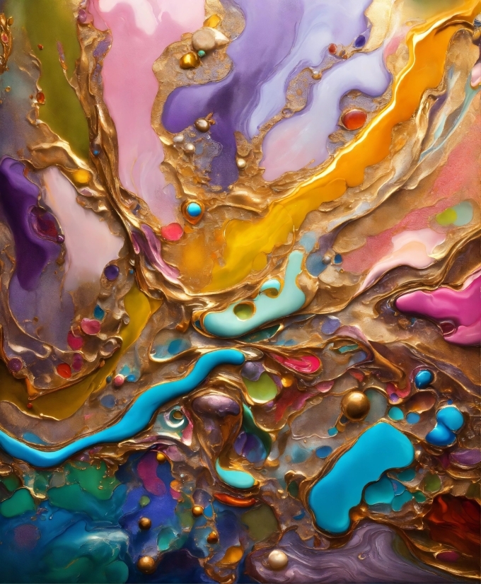 Art Paint, Liquid, Nature, Paint, Fluid, Art