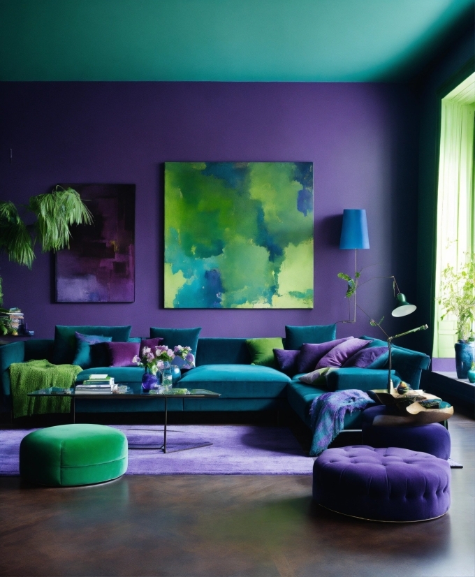 Best Free Stock Footage Sites, Furniture, Couch, Plant, Green, Purple