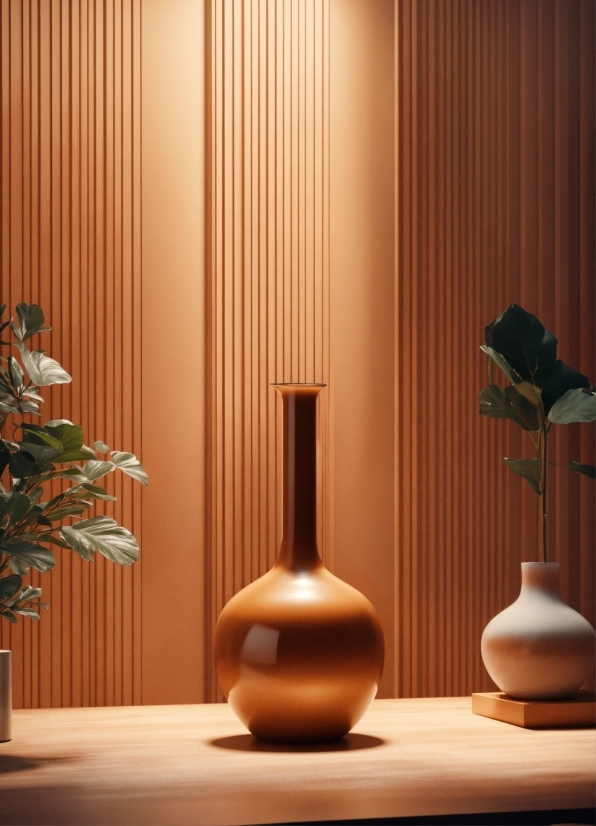 Brown, Light, Wood, Plant, Interior Design, Orange