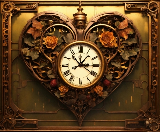 Copyright Free Action Music, Brown, Watch, Wood, Quartz Clock, Clock