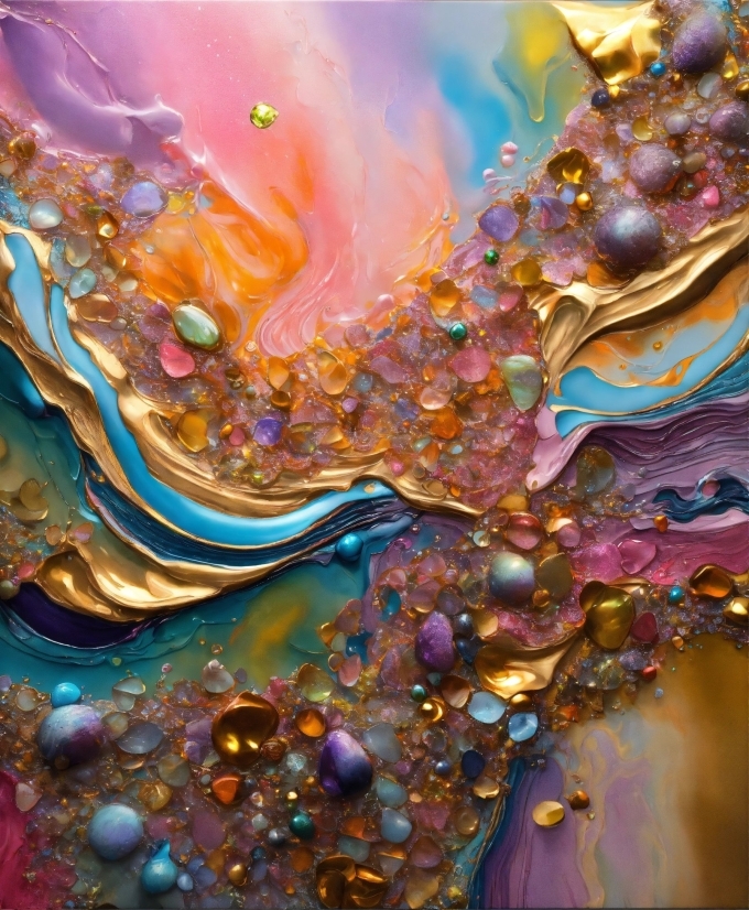 Crop Video In Powerpoint, Liquid, Purple, Art Paint, Fluid, Organism