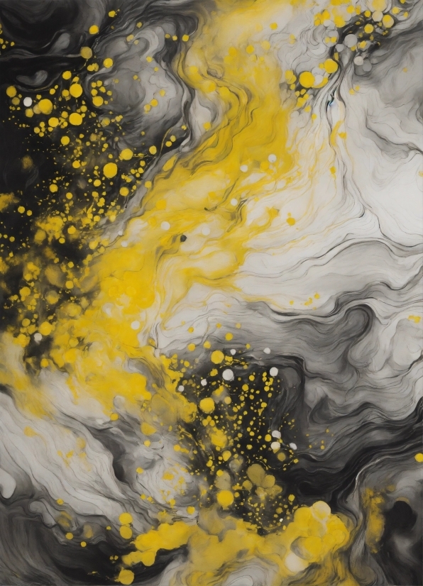 Davinci Resolve Add Text To Video, Art Paint, Liquid, Nature, Paint, Yellow