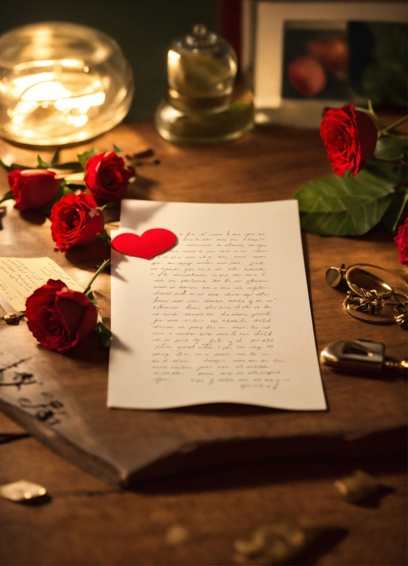 Example Of Public Domain, Flower, Table, Tableware, Petal, Red