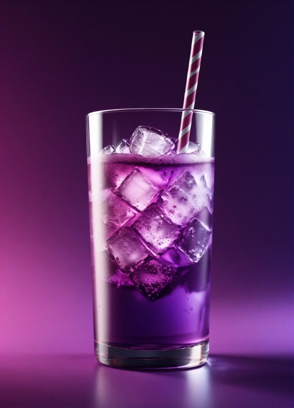 Footage Free Royalty, Ice Cube, Liquid, Drinkware, Purple, Tableware