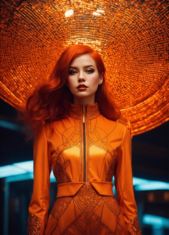 Free Copyright Youtube Videos, Hairstyle, Human, Fashion, Lighting, Orange