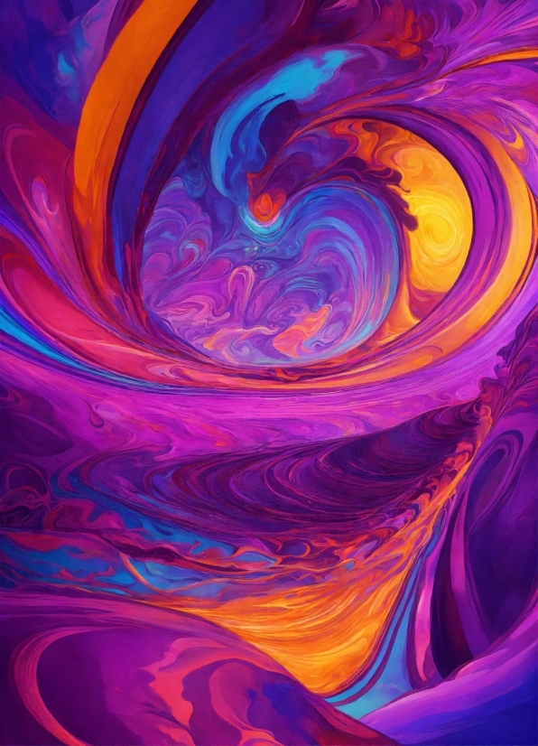 Free Movie Making Software, Colorfulness, Liquid, Purple, Art Paint, Fluid