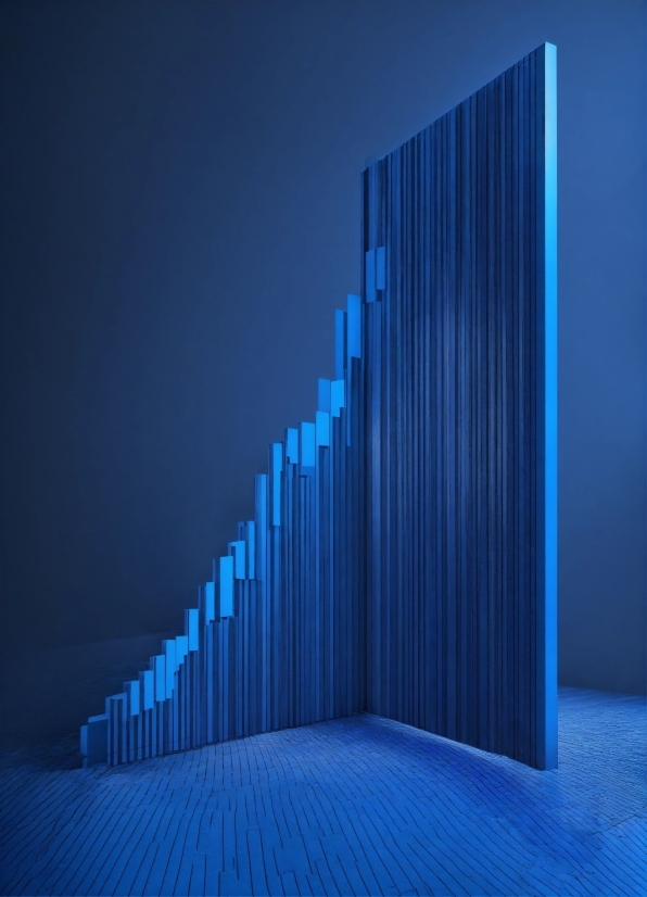 Free Powerpoint Backgrounds Mac, Blue, Rectangle, Stairs, Slope, Art