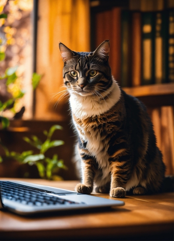 Free Raw Stock Footage, Cat, Plant, Window, Felidae, Carnivore