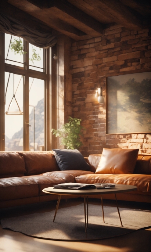 Free Stock Footage And Video, Brown, Furniture, Couch, Property, Building