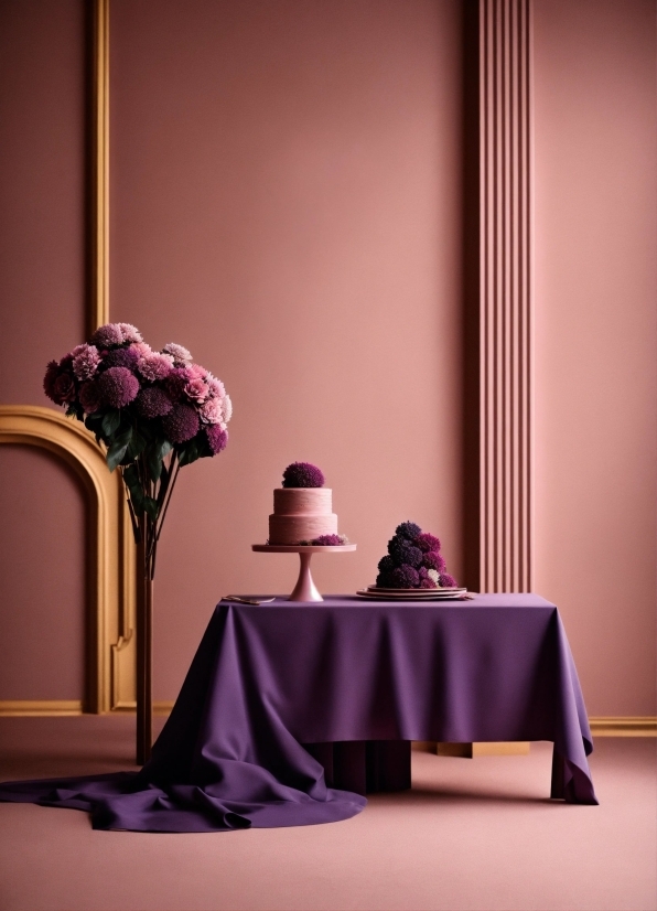 Free Stock Hd Footage, Table, Furniture, Purple, Lighting, Interior Design