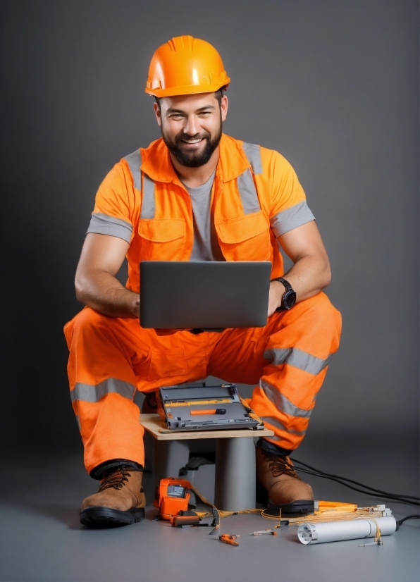 Free Video Footage For After Effects, Arm, Smile, Workwear, Hard Hat, Helmet